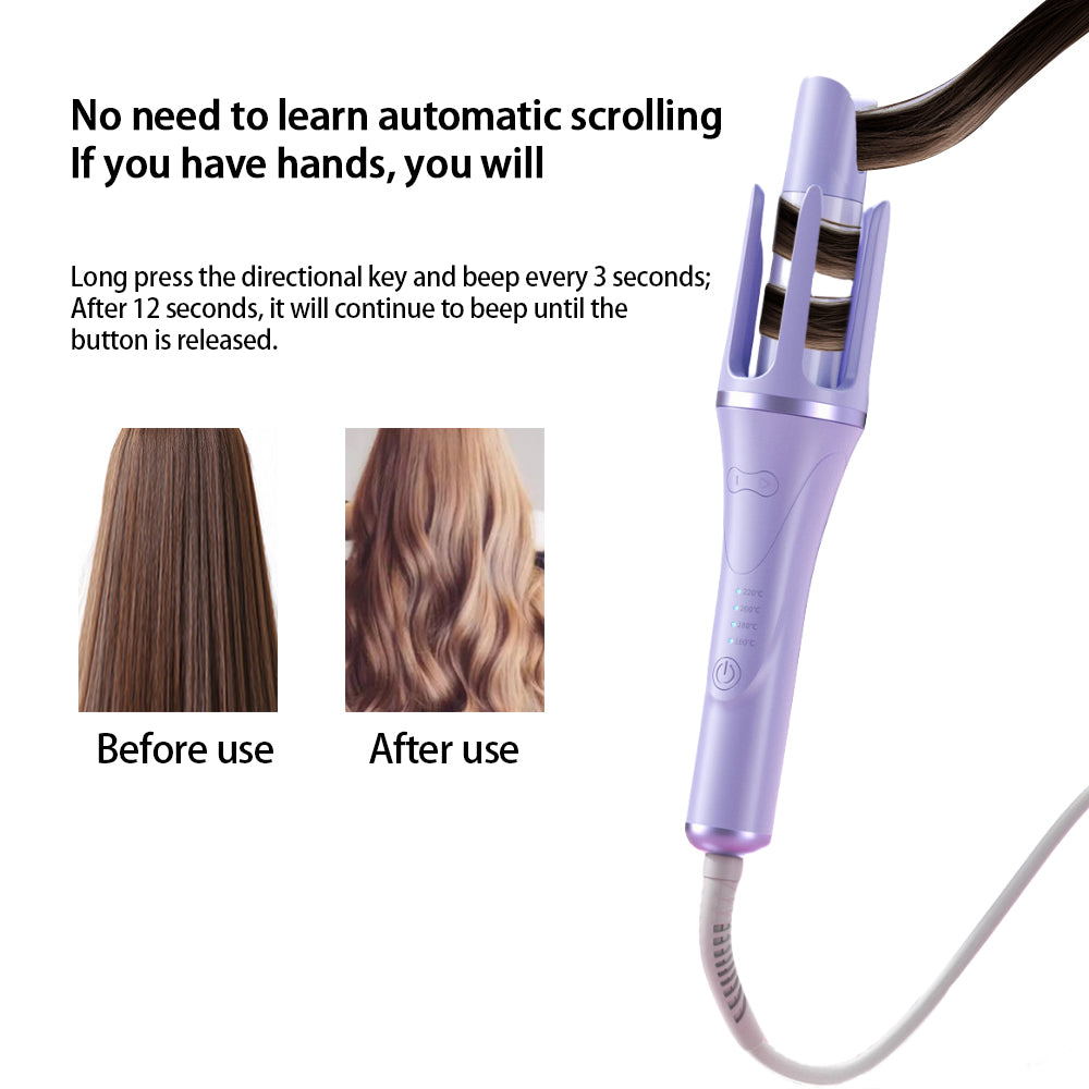 Women's automatic curling iron, lazy curls, negative ion perm, big wave curling iron, does not harm hair