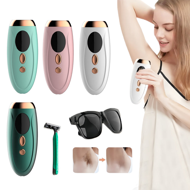 Facial laser hair removal device, portable photon freezing point beauty instrument