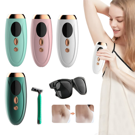 Facial laser hair removal device, portable photon freezing point beauty instrument