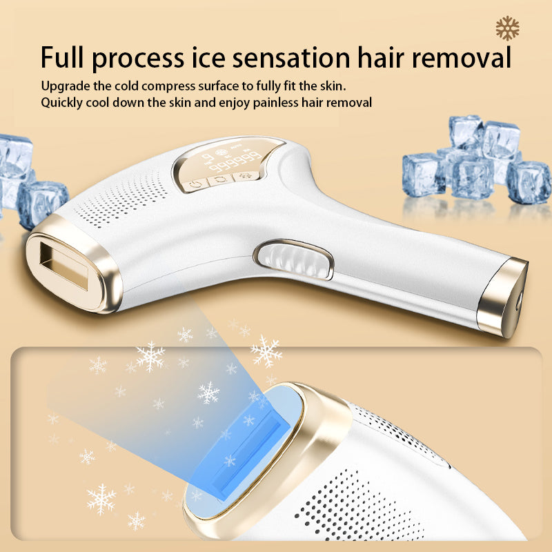 Convenient home ice point hair removal device, shaver, multifunctional painless skin rejuvenation device, laser ice point hair removal device