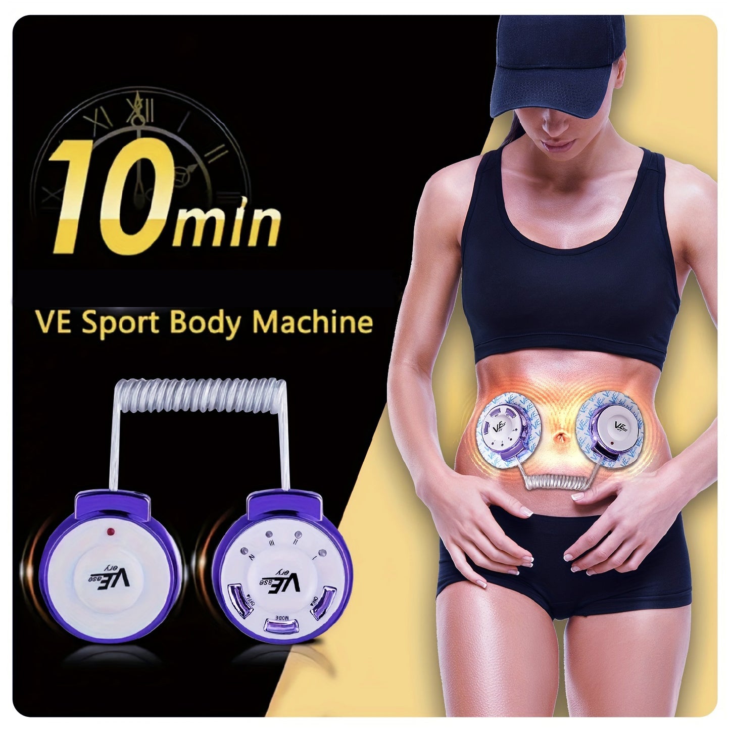 Lazy Full Body Massage Machine, Intelligent Portable Fat Removal Machine, Fat Breaking Body Beauty Machine