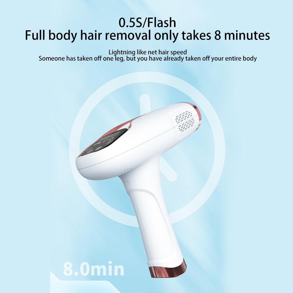 Laser Hair Removal for Women Permanent,999,999 Flashes Painless IPL Hair Remover, Hair Removal Device for Armpits Legs Arms Bikini Line